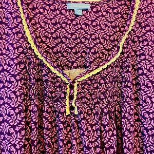 Only Necessities Plum Knit Nightgown - 4X